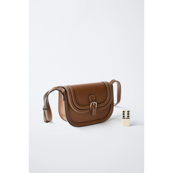 МИНИ-СУМКА С ПРЯЖКОЙ