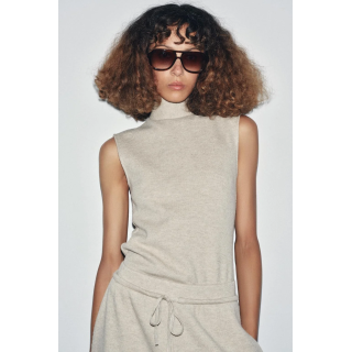 Топ с мягким шарфом