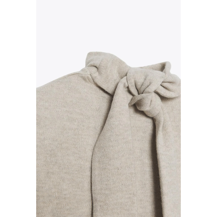 Топ с мягким шарфом