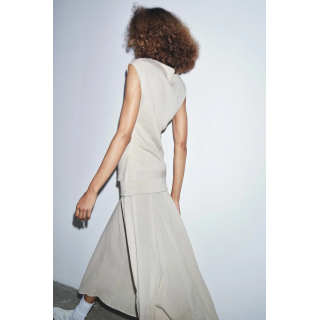 ТОП ИЗ МЯГКОЙ ТКАНИ С ДРАПИРОВКОЙ