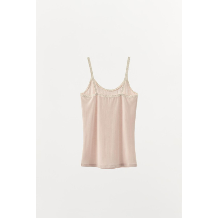 ТОП НА БРЕТЕЛЯХ С КРУЖЕВОМ