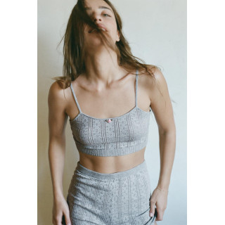 БРАЛЕТТ POINTELLE С ЦВЕТКОМ