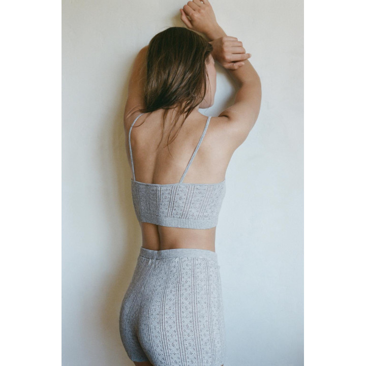 БРАЛЕТТ POINTELLE С ЦВЕТКОМ