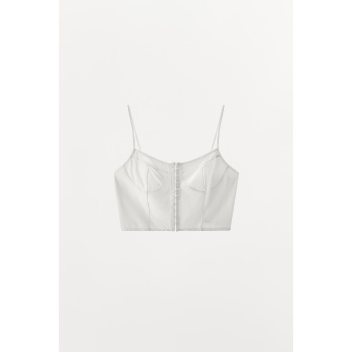 ТОП-КОРСЕТ ИЗ МОДАЛА НА БРЕТЕЛЯХ