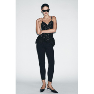 ТОП С БАСКОЙ И КРУЖЕВОМ