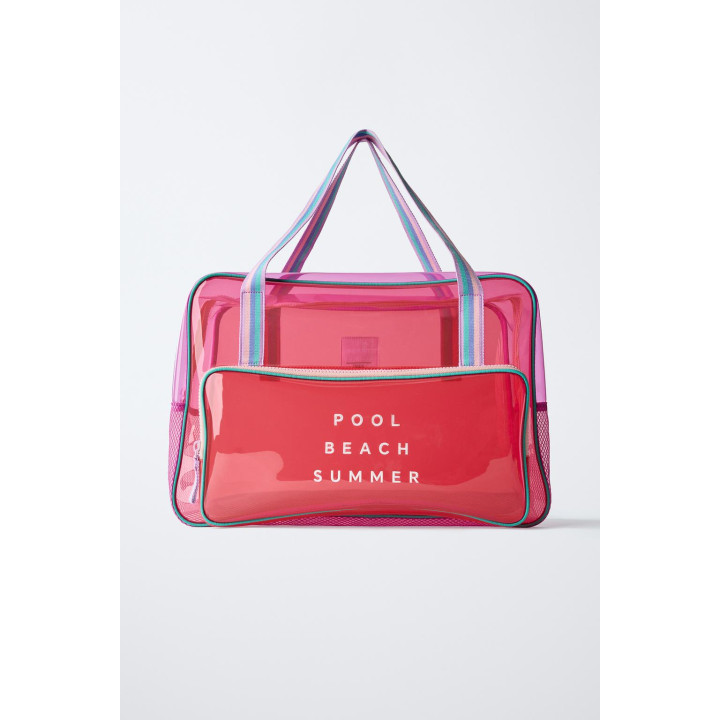 БОЛЬШАЯ ПЛЯЖНАЯ СУМКА-БОУЛИНГ