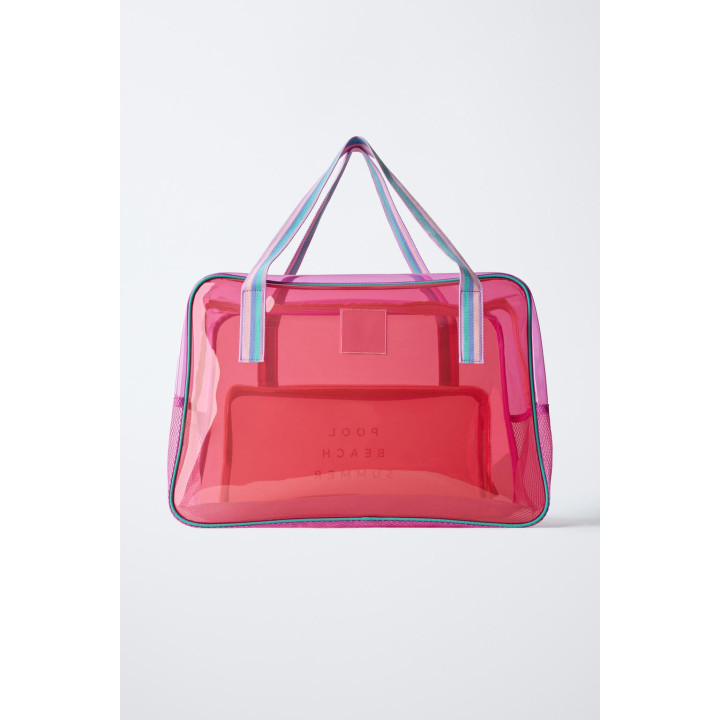 БОЛЬШАЯ ПЛЯЖНАЯ СУМКА-БОУЛИНГ