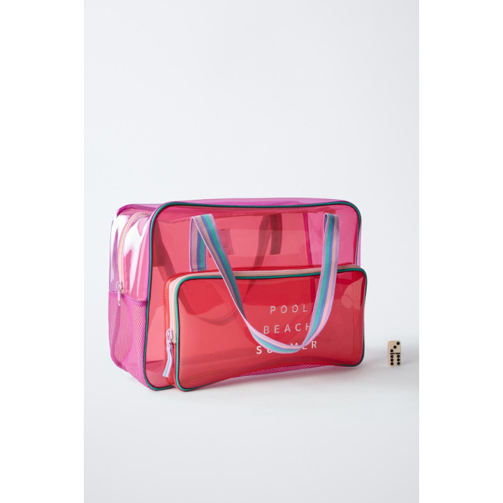 БОЛЬШАЯ ПЛЯЖНАЯ СУМКА-БОУЛИНГ