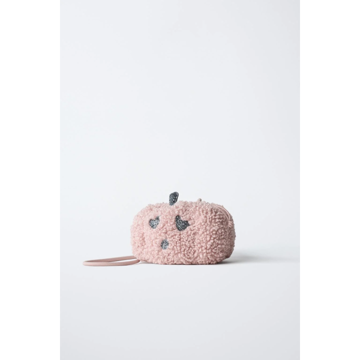 СУМКА ЧЕРЕЗ ПЛЕЧО «ТЫКВА ИЗ ИСКУССТВЕННОЙ ОВЧИНЫ»