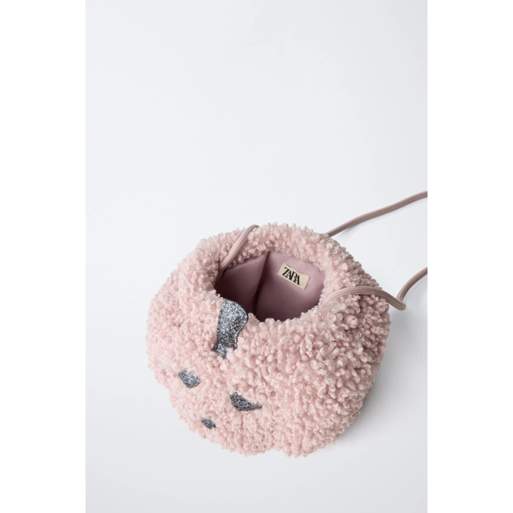 СУМКА ЧЕРЕЗ ПЛЕЧО «ТЫКВА ИЗ ИСКУССТВЕННОЙ ОВЧИНЫ»