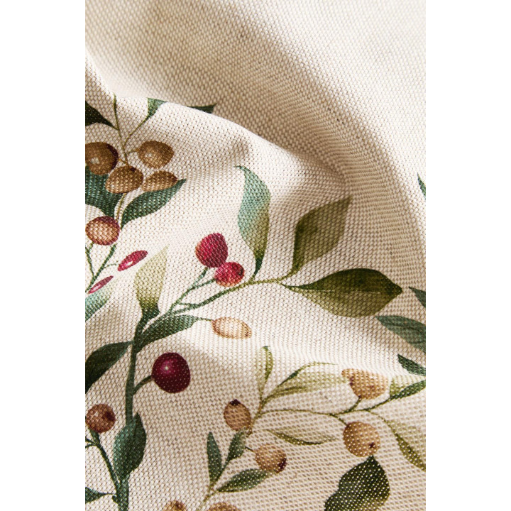 Набор хлопковых рождественских салфеток с ветками (набор из 2)