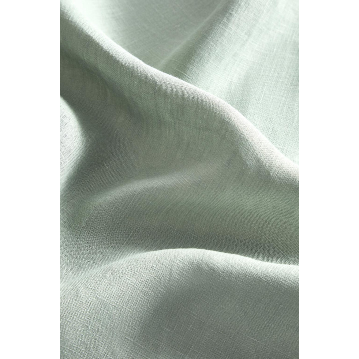 Льняная рождественская скатерть с деталью из ниток