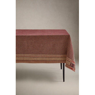 Хлопковая геометрическая рождественская скатерть