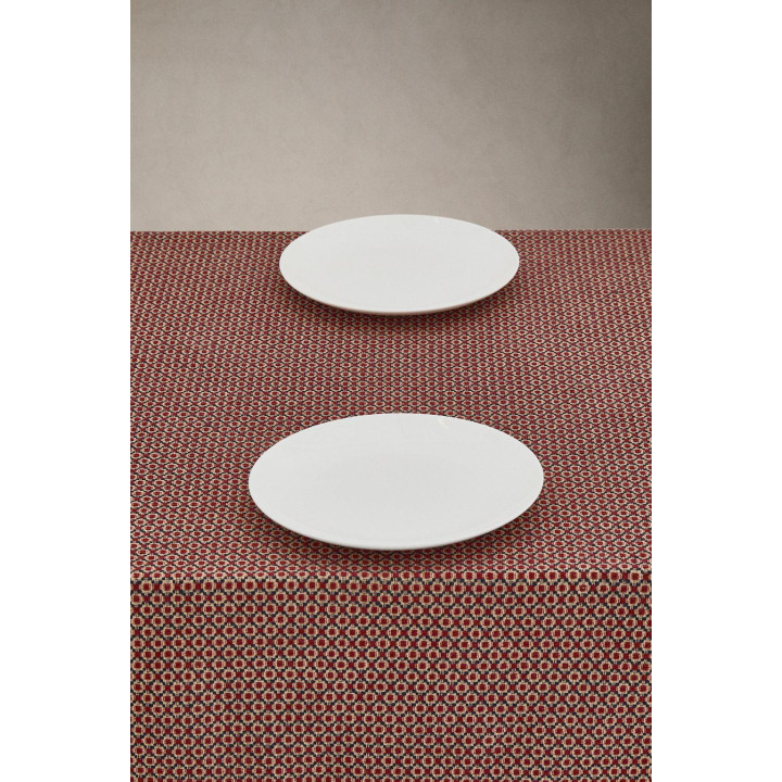 Хлопковая геометрическая рождественская скатерть