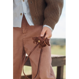 Ограниченное издание кожанного анималистического подвеса