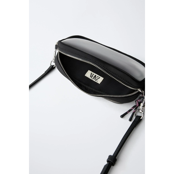 НЕЙЛОНОВАЯ СУМКА С ПЛЕЧЕВЫМ РЕМНЕМ