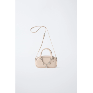 СУМКА-БОУЛИНГ ФОРМАТА МИНИ С ПОДВЕСКОЙ