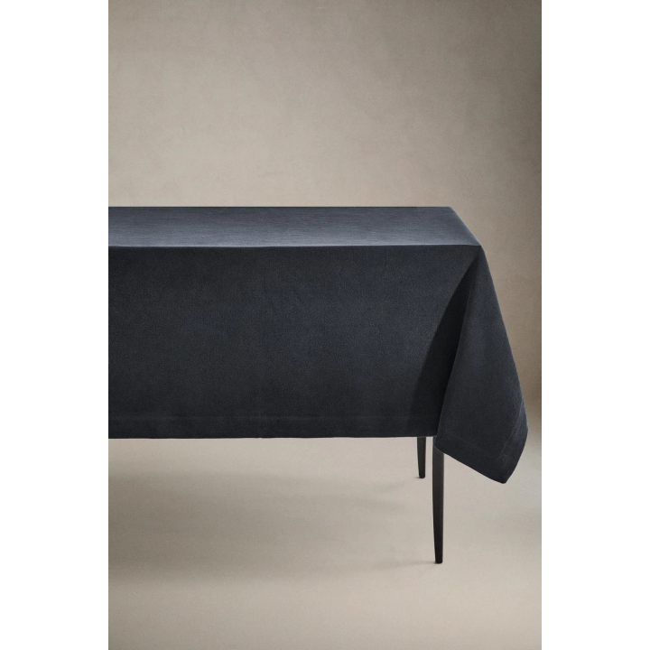 COLOURED HEAVY-LINEN TABLECLOTH