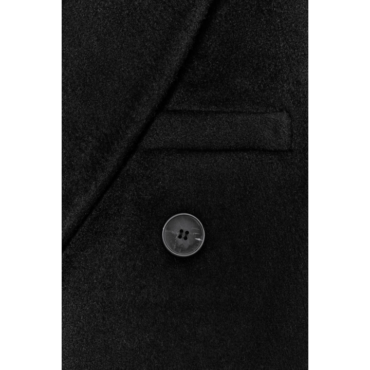 УДЛИНЕННОЕ ПАЛЬТО ИЗ СМЕСОВОЙ ШЕРСТИ