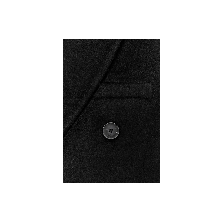 УДЛИНЕННОЕ ПАЛЬТО ИЗ СМЕСОВОЙ ШЕРСТИ