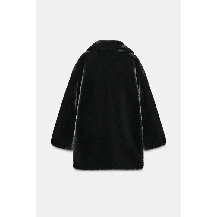 ПАЛЬТО ИЗ ИСКУССТВЕННОГО МЕХА