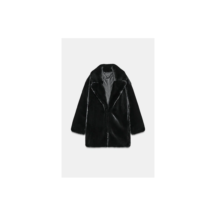 ПАЛЬТО ИЗ ИСКУССТВЕННОГО МЕХА