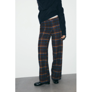 БРЮКИ ИЗ ШЕРСТИ В КЛЕТКУ