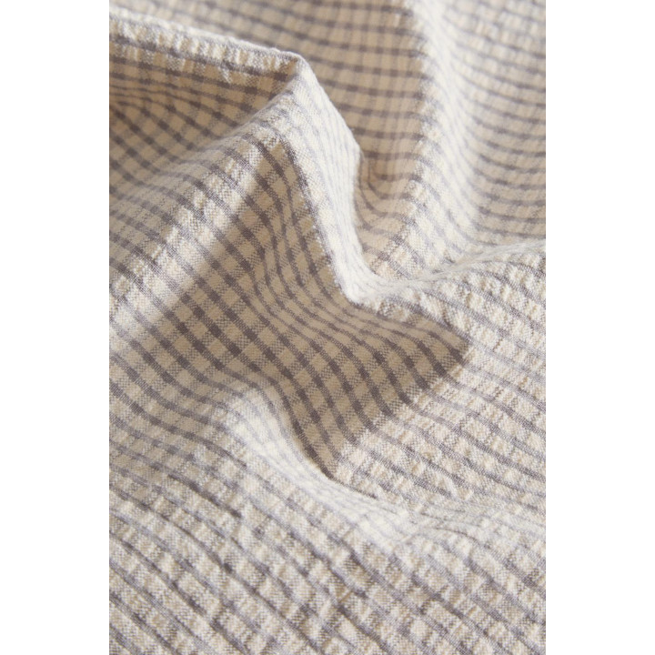 Набор рождественских салфеток из хлопка с оборкой и вышивкой (набор из 2 шт.)