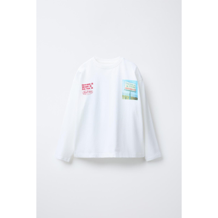 Футболка с принтом бензозаправочной станции