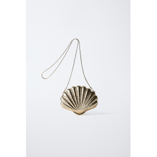 СУМКА С ПЛЕЧЕВЫМ РЕМНЕМ И МЕТАЛЛИЧЕСКИМ БЛЕСКОМ