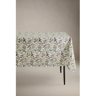 Резиновое хлопковое рождественское скатерть с листьями