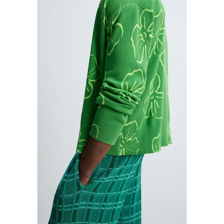 КАРДИГАН С ЦВЕТОЧНЫМ ПРИНТОМ © OTIS KWAME KYE QUAICOE