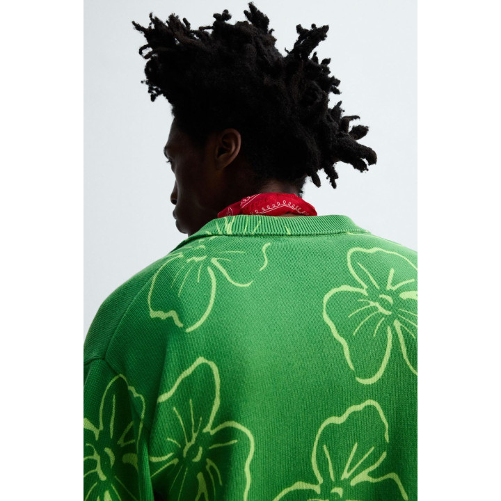 КАРДИГАН С ЦВЕТОЧНЫМ ПРИНТОМ © OTIS KWAME KYE QUAICOE