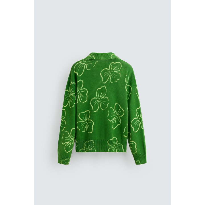 КАРДИГАН С ЦВЕТОЧНЫМ ПРИНТОМ © OTIS KWAME KYE QUAICOE