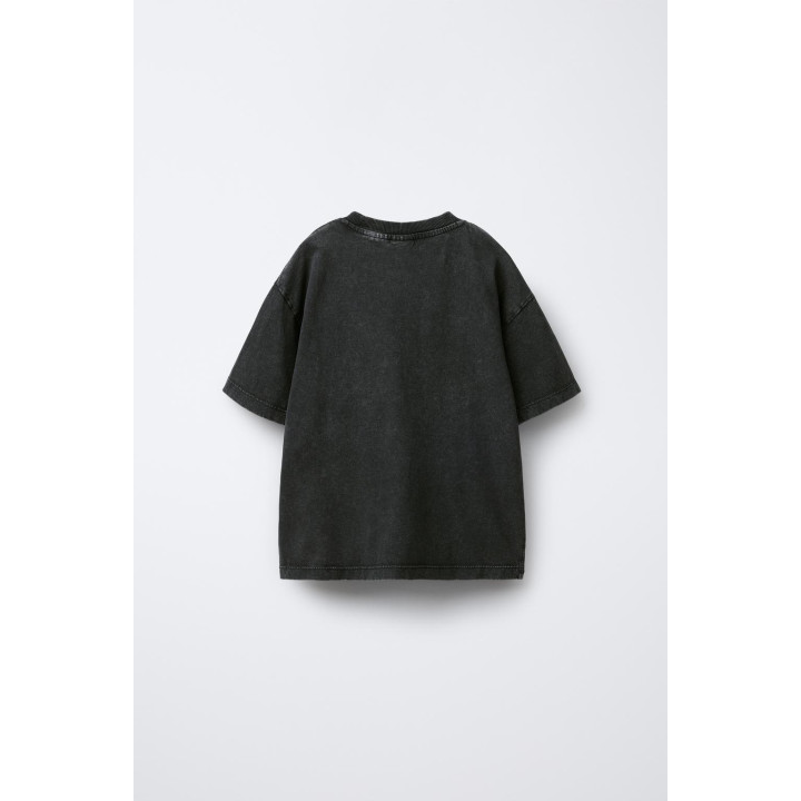 ФУТБОЛКА С ЭФФЕКТОМ СТИРКИ ROLLING STONES ©