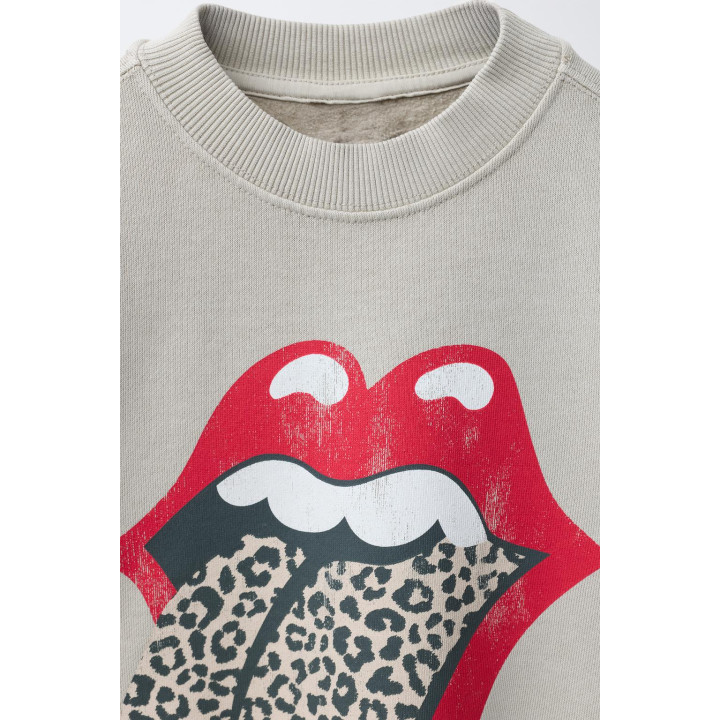 ТОЛСТОВКА С ПРИНТОМ ROLLING STONES ©