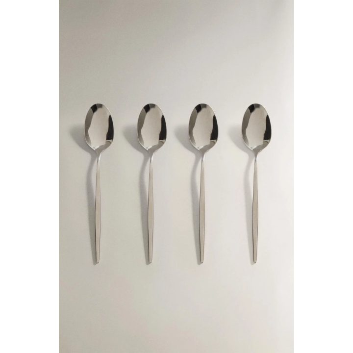 PACK OF DESSERT SPOONS WITH THIN HANDLES (PACK OF 4)