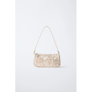 Сумка на плечо с пайетками