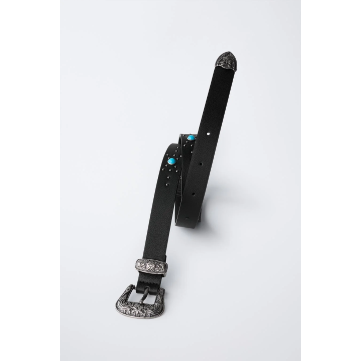 КОВБОЙСКИЙ РЕМЕНЬ С КАМНЯМИ