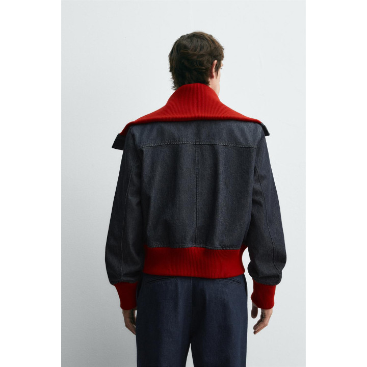 ДЖИНСОВАЯ КУРТКА В РУБЧИК HARRY LAMBERT FOR ZARA X DISNEY