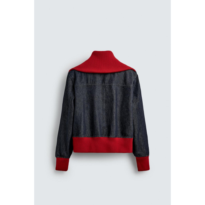 ДЖИНСОВАЯ КУРТКА В РУБЧИК HARRY LAMBERT FOR ZARA X DISNEY