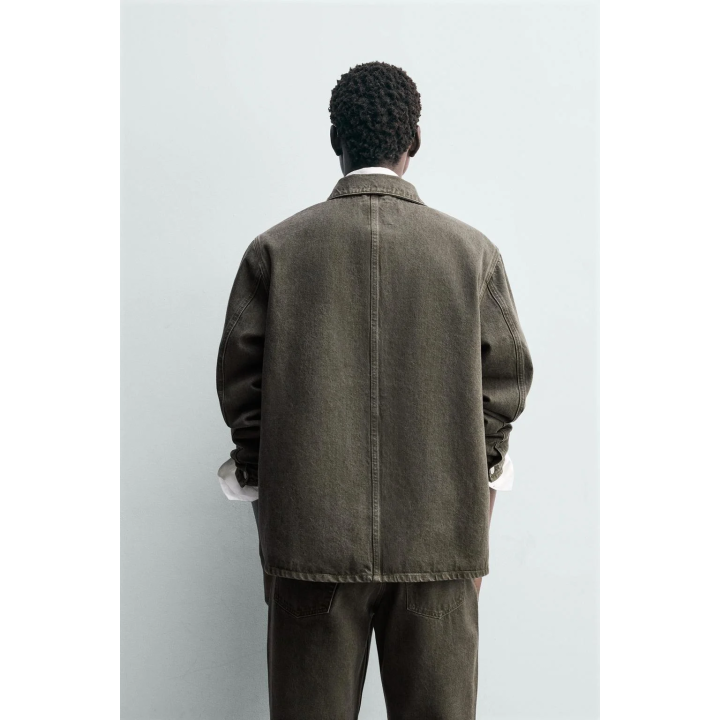 ДЖИНСОВАЯ КУРТКА С КАРМАНАМИ