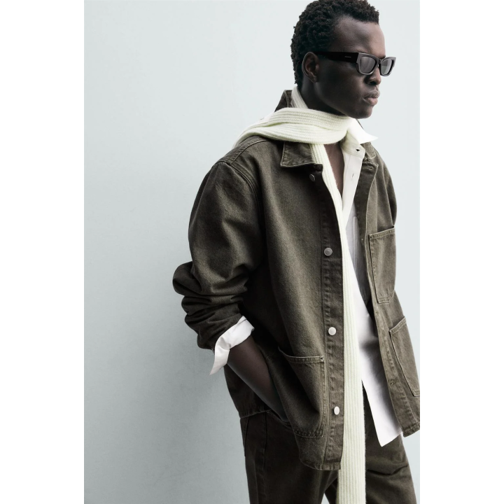 ДЖИНСОВАЯ КУРТКА С КАРМАНАМИ