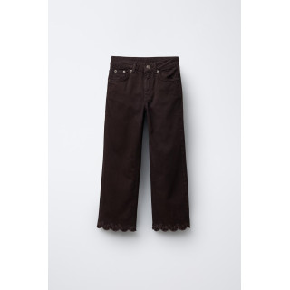 ПРЯМЫЕ ДЖИНСЫ С ВЫШИВКОЙ