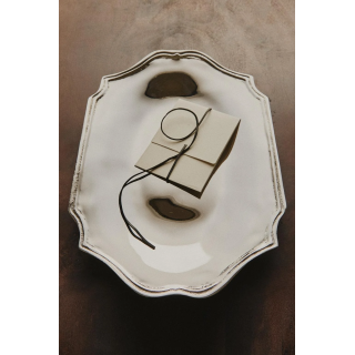 Декоративный стальной лоток