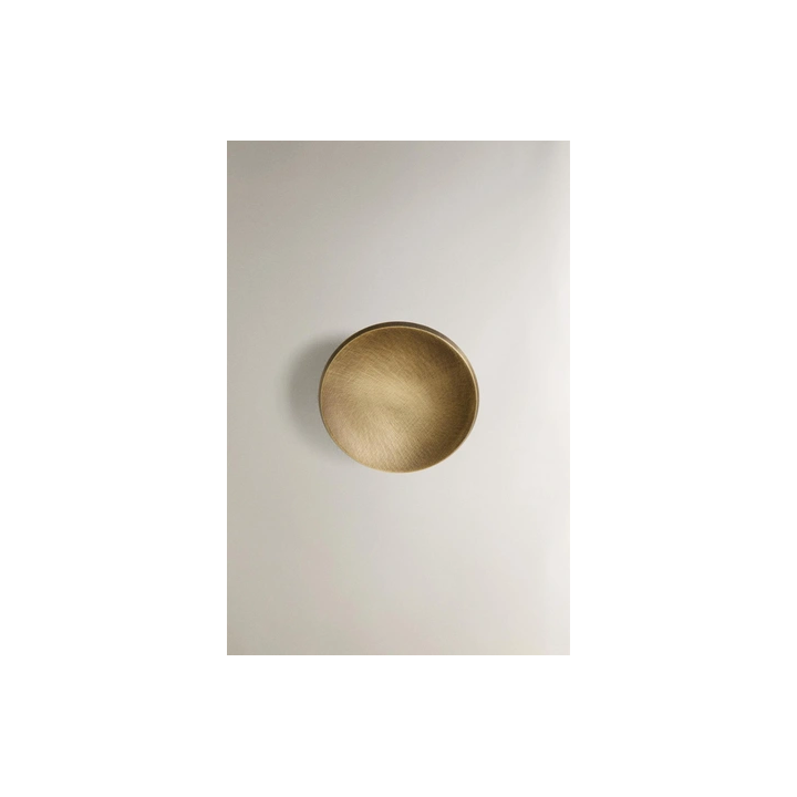 PACK OF ROUND BRASS DOOR KNOBS (PACK OF 2)