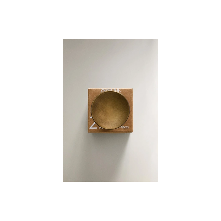 PACK OF ROUND BRASS DOOR KNOBS (PACK OF 2)