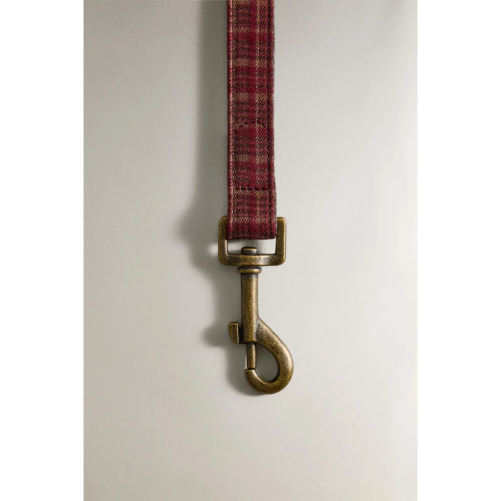 LEATHER CHRISTMAS DOG LEAD