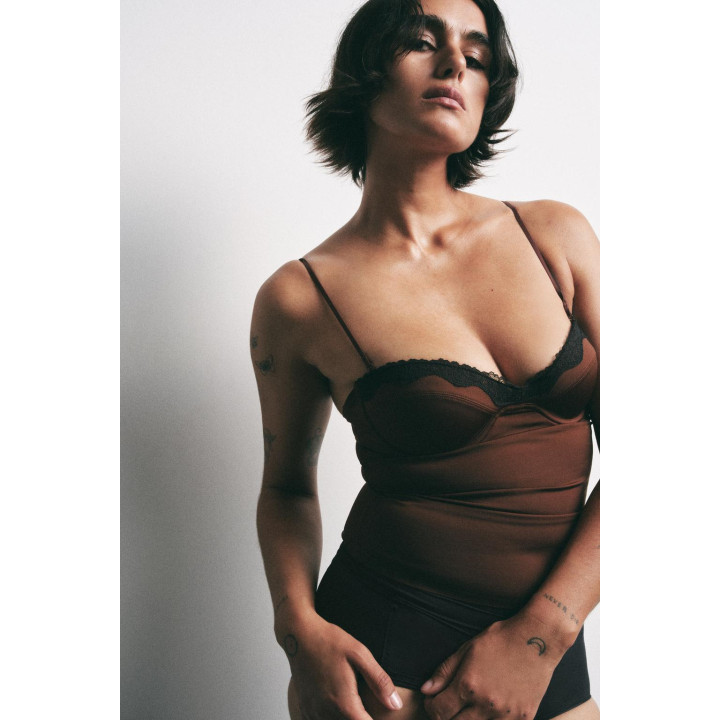 КРУЖЕВНОЙ ТОП-БЮСТЬЕ