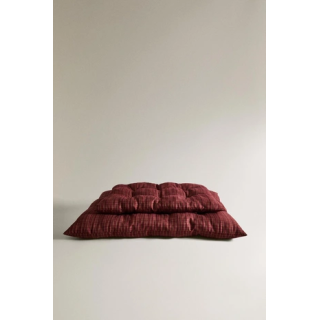 Подушка для питомца с рождественским узором